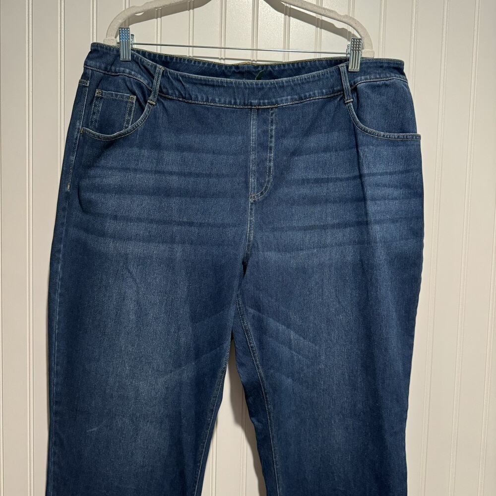 Halara High Waisted Straight Leg Pocket Jeans Plus Size 2X - Picture 3 of 6